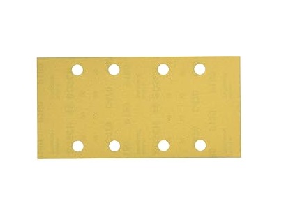 VELCRO PARA LIJADORA ORBITAL 93X186 GRANO P180 H8 PINTURA Y MADERA UNIDAD REF. 2608605257 MARCA BOSC