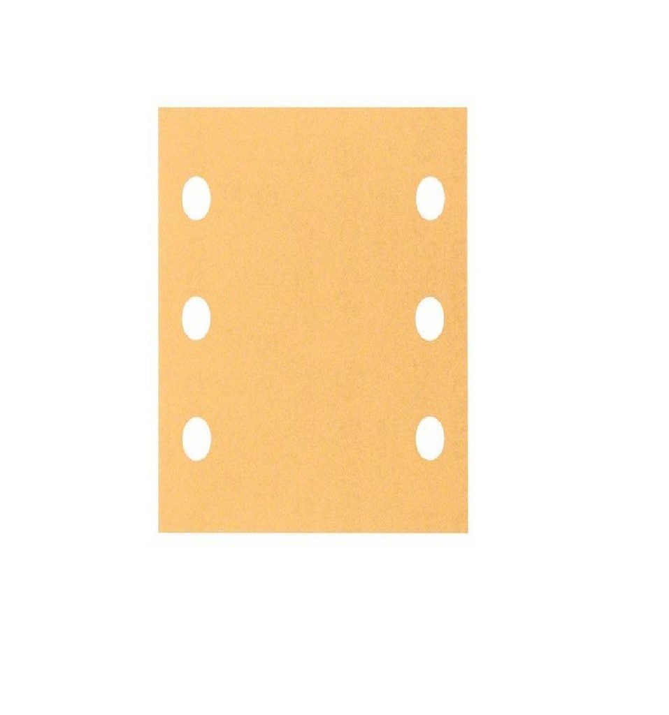 VELCRO P/ORBITAL 115 X 107 MM GRANO P120 H6 P/PINTURA -MADERA REF. 2608607458 / 883058 / 343886 MARC