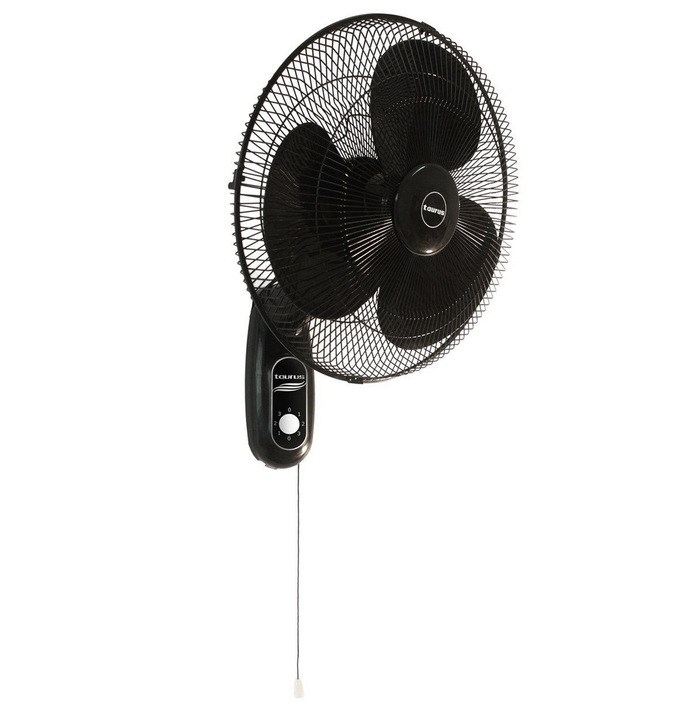 VENTILADOR / PARED REJA METALICA 43CM ASPA PLASTICA 38CM 100 V 60HZ MOD.16T COD.0011000 MARCA TAURUS