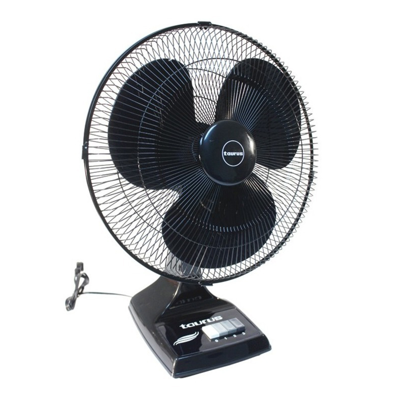 VENTILADOR MESA REJ METAL 44.50 CM ASPA PLASTICA 38 CM MOD.16T REF. 011024 MARCA TAURUS
