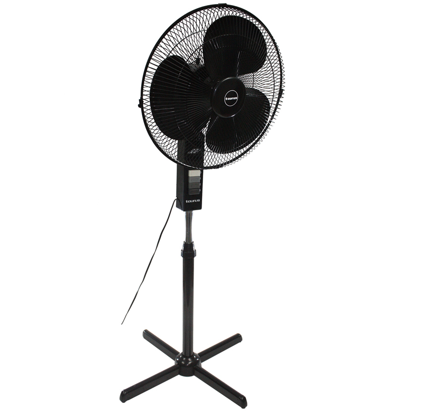 VENTILADOR PEDESTAL REJ METAL 44.5 CM ASPA PLAST 38 CM MOD.16T REF. 011031 MARCA TAURUS