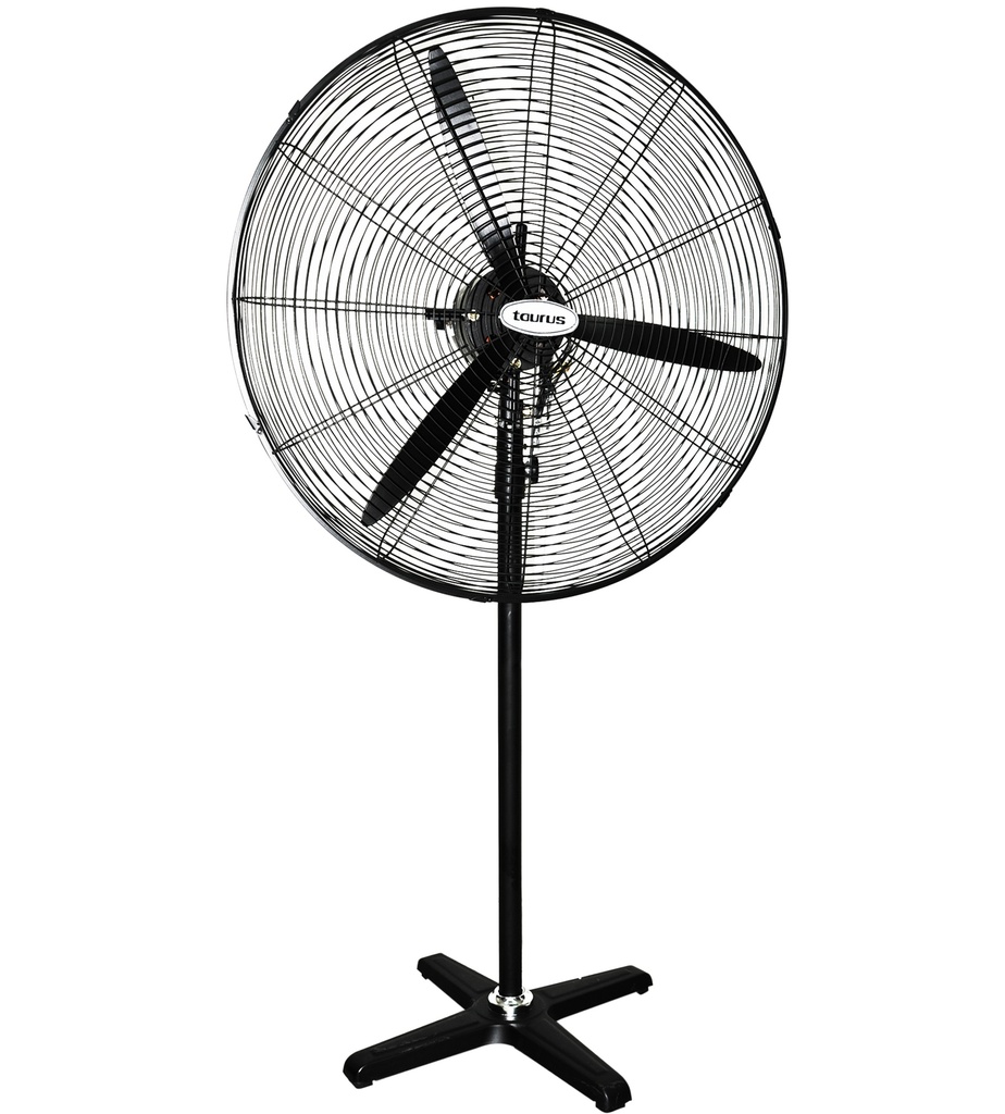 VENTILADOR PEDESTAL INDUSTRIAL METALICO 30" MOD. STEEL 30 REF. 011116 MARCA TAURUS
