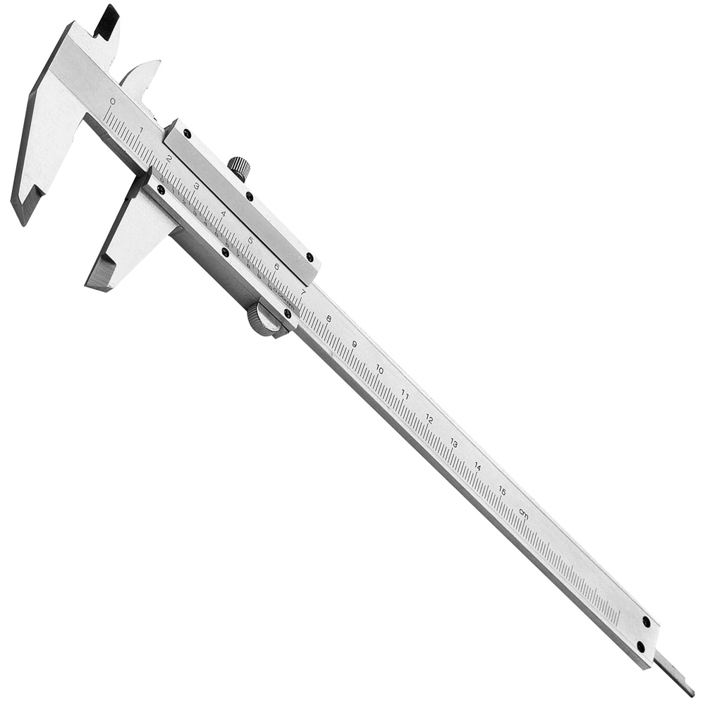 VERNIER METALICO 150 MM - 6" ACERO AL CARBONO - CROMADO - PRECISIÓN 0,05 MM REF. 35048 MARCA TOLSEN