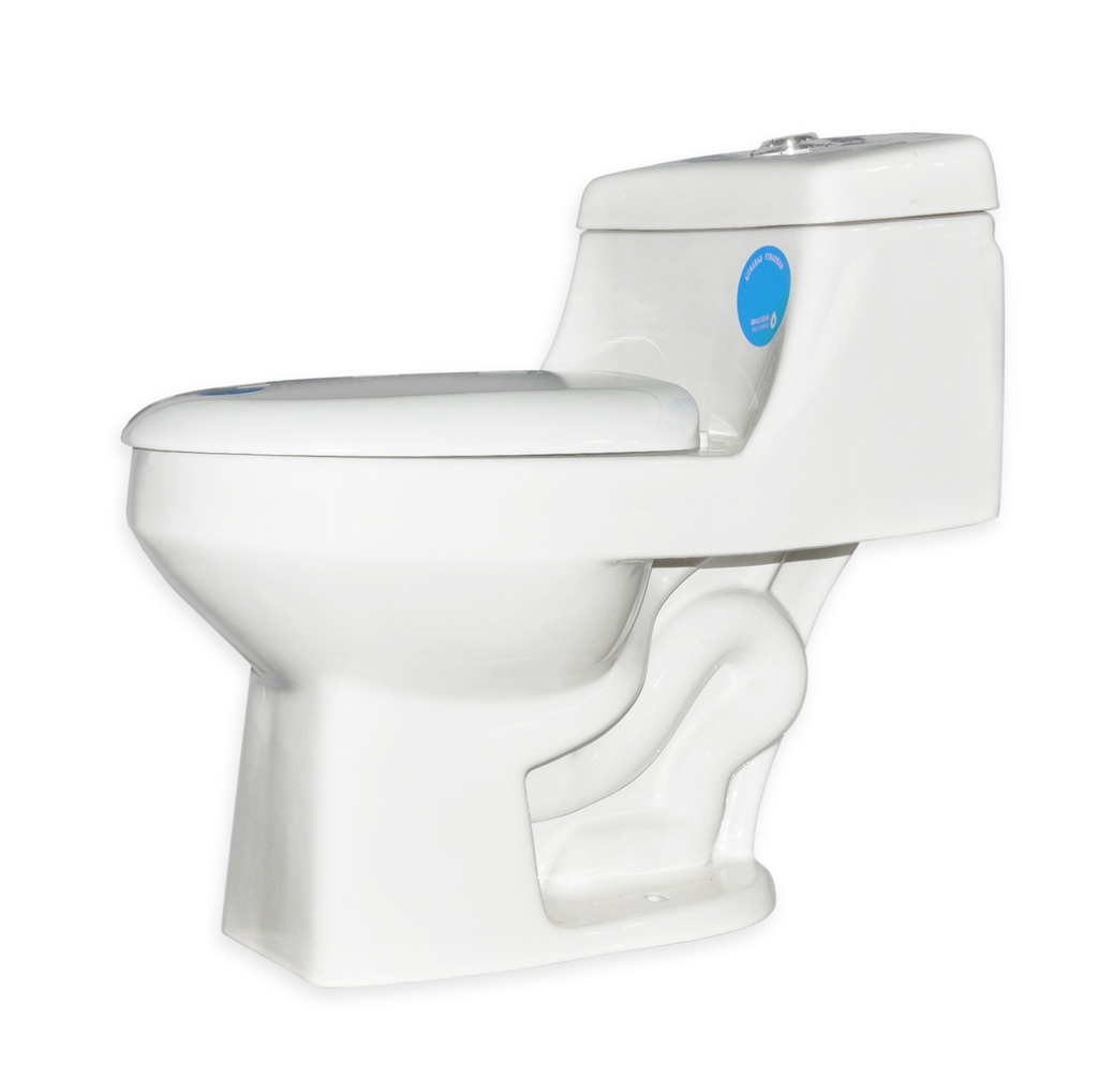 WC SANITARIO ONE PIECE TANQUE BAJO MOD. AGRI BLANCO REF. 03-12-184 MARCA AQUA NUOVA