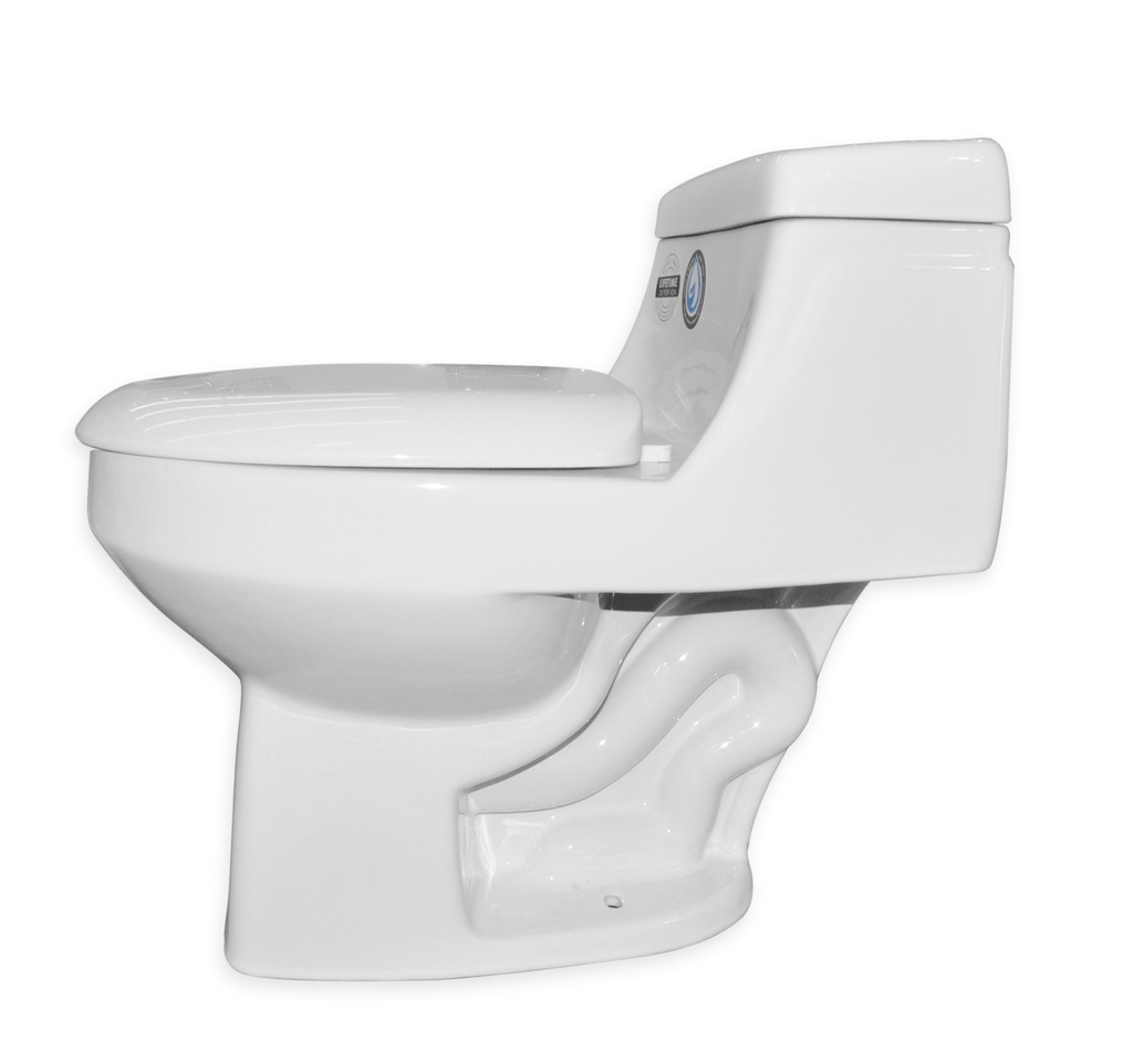 WC SANITARIO ONE PIECE TANQUE BAJO MOD. DANTE BLANCO COD- 03-12-250 MARCA AQUA NUOVA