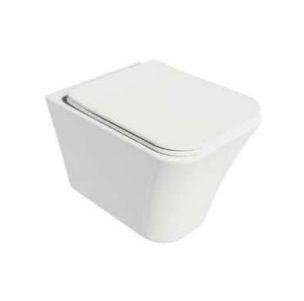 WC TAZA KUBE RIMLESS SUSPENDIDA COLOR BLANCO REF. NV-WC7874 MARCA NOVA