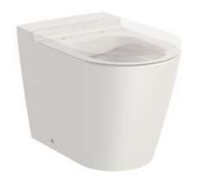 WC TAZA INSPIRA ROUND (REDONDA) TB SD 645 RIMLESS (SIN LLANTAS) BEIGE REF. RO-WC0207 MARCA ROCA