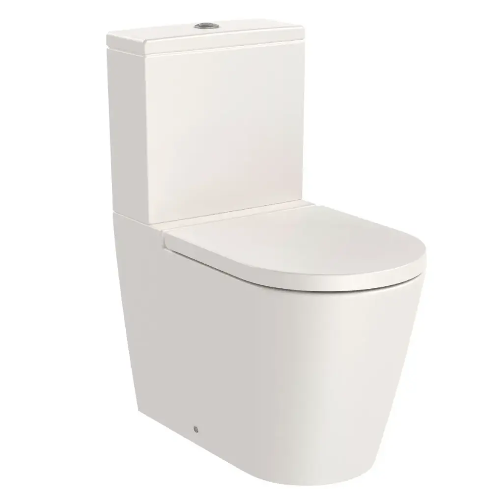 WC INSPIRA / TANQUE DOBLE DESCARGA PUSH BUTTON+ASIENTO C/FRENO PARED PISO ROUND BEIGE MARCA ROCA