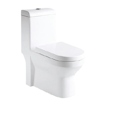 WC SANITARIO ONE PIECE TANQUE CUADRADO ALTO SERIE DE LUJO BLANCO REF. SAN-13 MARCA UNIQUE