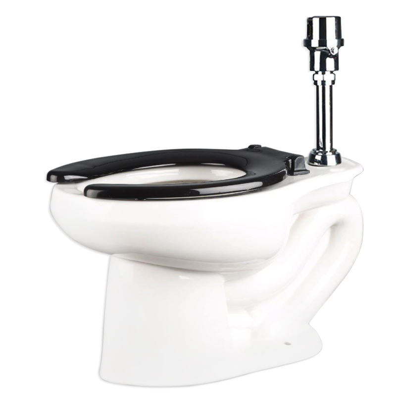 WC PARA FLUXOMETRO SERIE CARLTON CON ASIENTO TIPO ORQUIDEA COD.CSA277141411CV MARCA VENCERAMICA