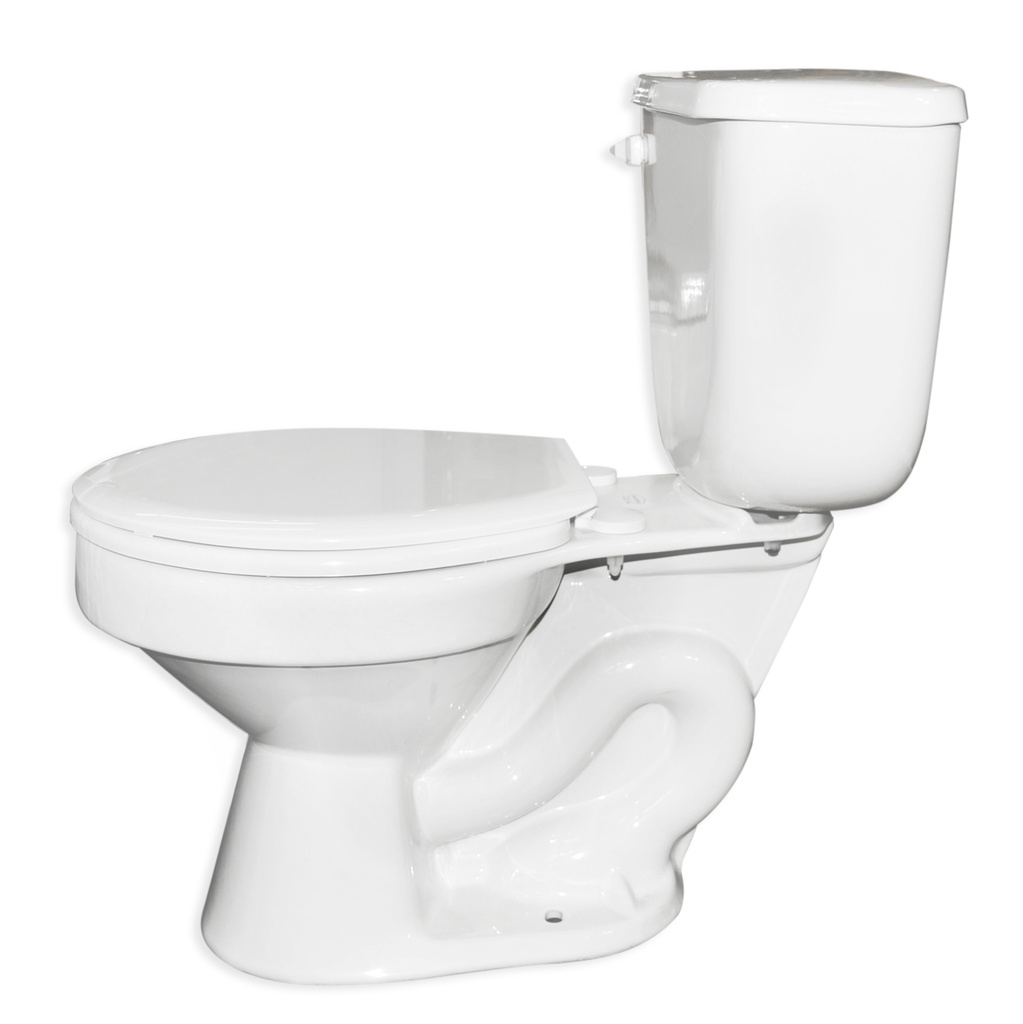 WC CORONET/ TANQUE DUNCAN CON HERRAJE Y TAPA ASIENTO MANILLA FRONTAL MARCA VENCERAMICA