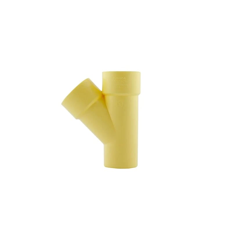 YEE DE PVC REDUCIDA PARA AGUA SERVIDA DE 100 MM X 50 MM ( 4" X 2") REF. 928871 MARCA PAVCO
