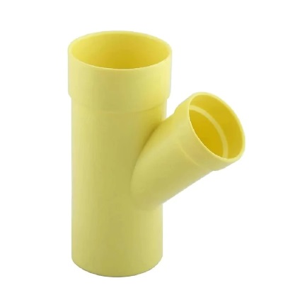 YEE DE PVC REDUCIDA PARA AGUA SERVIDA DE 75 MM X 50 MM ( 3" X 2") REF. 928875 MARCA PAVCO