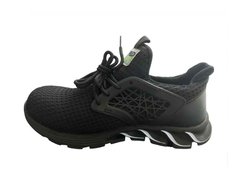 ZAPATO DE SEGURIDAD CON PUNTERA TALLA 42 REF. 2404-42 COLOR NEGRO WORLD SAFETY
