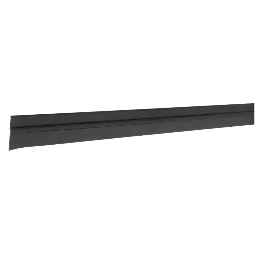 ZOCALO / PARABICHO / TAPA POLVO DE ALUMINIO P/PUERTAS 1 MTS X 2.2 CM NEGRO REF. 43033 MARCA HERMEX