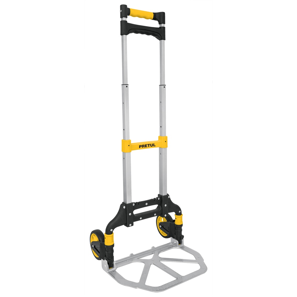 ZORRA PLEGABLE / CARRUCHA 100% ALUMINIO CAP. 100 KG MOD. DIA-100P REF. 24127 MARCA PRETUL