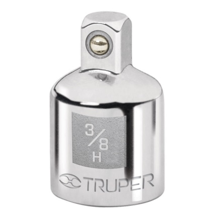 [ADA-TRU-13423] ADAPTADOR ARTICULADO CROMADO 3/8" X 1/4" MOD. A-5255 REF. 13423 /627891 MARCA TRUPER
