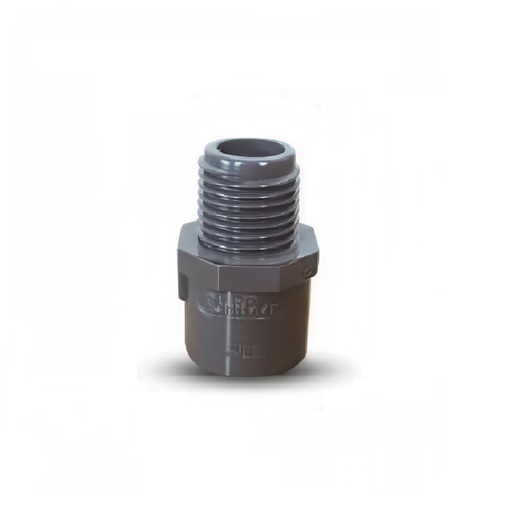 [ADA-UNI-C340106G] ADAPTADOR MACHO DE PVC AF ASTM SCH40 2" REF. C340105G MARCA UNITECA