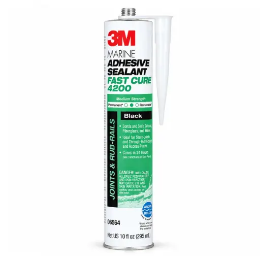 [ADH-3M-4200W] ADHESIVO / SELLADOR MARINO SEALANT CURADO RAPIDO 4200FC WHITE 295 ML MARCA 3M