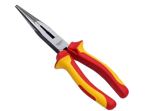 [ALI-NIK-NIK-100-06] ALICATE ELECTRICISTA PUNTA FINA 6 1/2" DIELEC.1000V REF. NIK-100-06 MARCA NIKATTO