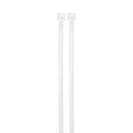 [AMA-GDE-TRGD-400] AMARRA CABLE/ TIRRAP/ CINCHOS DE NYLON 4.8 X 400 MM BLANCO BOLSA 100 PZAS REF. TRGD-400 MARCA GDESEO