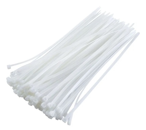 [AMA-PER-HM092004] AMARRA CABLE/ TIRRAP/ CINCHOS DE NYLON 3.6 X 250 MM BLANCO BOLSA 100 UND REF. HM092004 PERFECT TOOLS
