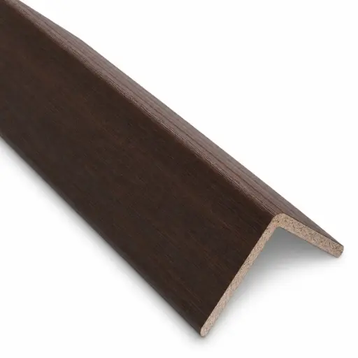 [ANG-GEN-2021022509-8] ANGULO PARA PARED PLASTICO 40 MM X 40 MM X 3 MTS WALL PANEL COLOR WENGUE MARCA GENPAR DECOR