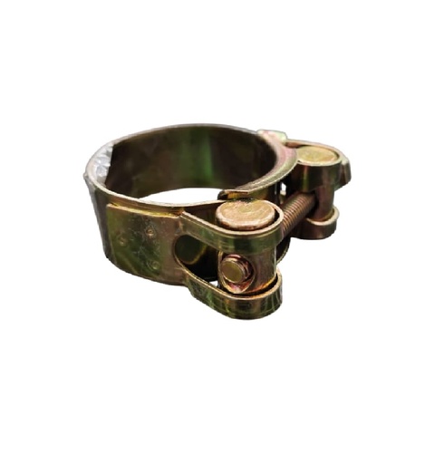 [ABR-HJ-AEF4043] ABRAZADERA DE ACERO INOXIDABLE LISA PESADA (40MM A 43MM) C/TORNILLO UNIDAD REF. AEF4043 HJ