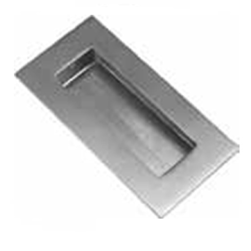[AGA-QM-14.400.1044] AGARRADOR / TIRADOR FIJA 12,5 X 5 CM EMPOTRABLE ACERO INOXIDABLE KAI REF. 14.400.1044 QUALITY METAL