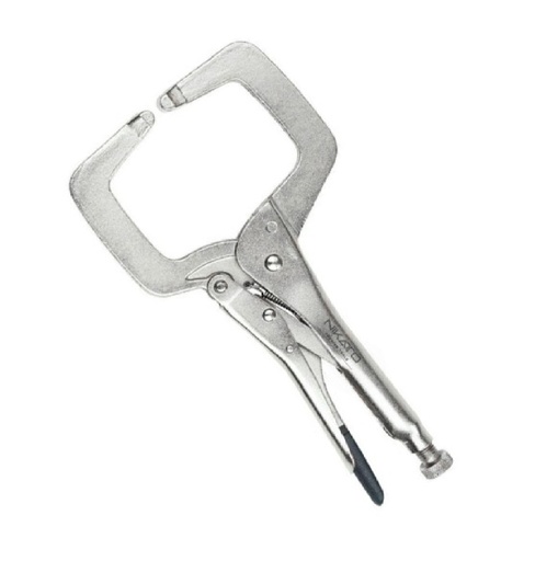 [ALI-NIK-NIK-10-050] ALICATE DE PRESION 11" PARA SOLDADOR MORDAZA EN "C" REF. NIK-10-050 / 139389 MARCA NIKATTO