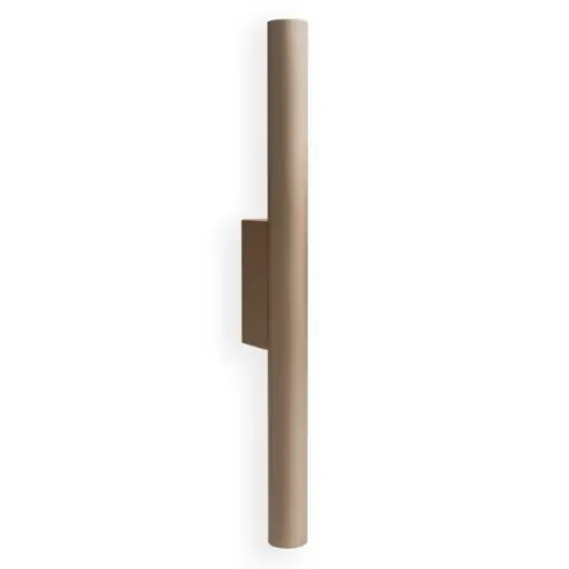 [APL-LUM-LUM-1525] APLIQUE PARED INTEGRADO 3000 K 6 W X 2 CILINDRO 40 CM X 3 CM UP&DOWN C/ CAFE REF LUM-1525 LUMIND