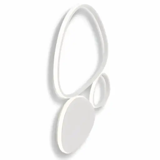 [LAM-LUC-S-MENHIR-T-B] APLIQUE TECHO/PARED MENHIR 48W 3 TONOS 110-260V CONTROL P/ INTERR. C/BLANCO REF S-MENHIR-T-B LUCERNA