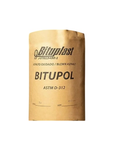 [ASF-BIT-45KG] ASFALTO SOLIDO OXIDADO CILINDRO 45 KG MARCA BITUPLAST