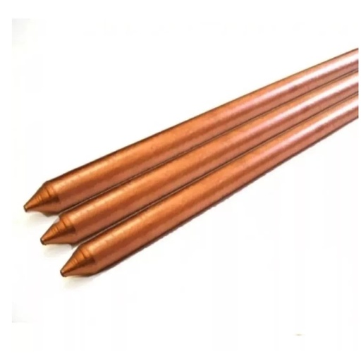 [BAR-SAM-BW240] BARRA COOPERWELD 2,40 MTS ESPESOR 14,8 MM C/ RECUBRIMIENTO COBRE S/CONECTOR REF. BW240 SAMG ELECTRIC