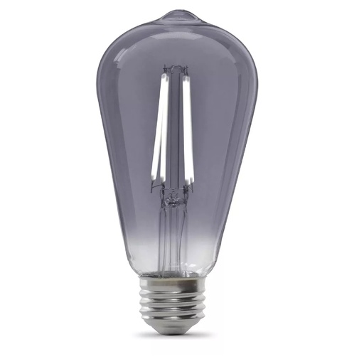 [BOM-LUM-LED332] BOMBILLO LED BULBO VINTAGE GRIS FILAMENTO 4 W E 27 2700K 400 LM REF. LED332 / 051501 MARCA LUMISTAR