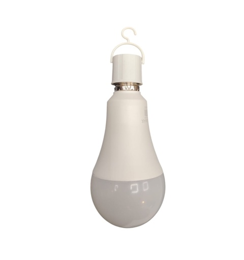 [BOM-LUM-EL0130] BOMBILLO LED RECARGABLE TIPO BULBO 11 W E27 6500 K 12 HORAS REF. 726001 / 240096 / EL0130 WELLMAX