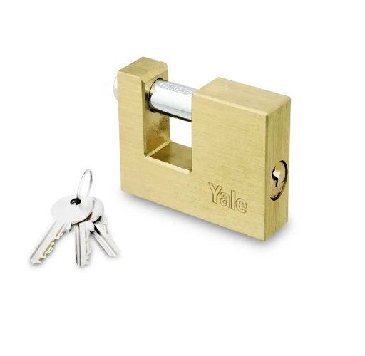 [CAN-YAL-10719] CANDADO ANTICIZALLA DE 80 MM COLOR BRONCE REF YAL-10719 MARCA YALE