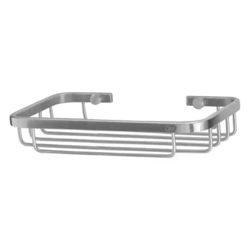 [CES-QM-KL806-S] CESTA RECTANGULAR 30 X 12.5 CM SATINADO ACERO INOX. REF. KL806-S MARCA QUALITY METAL