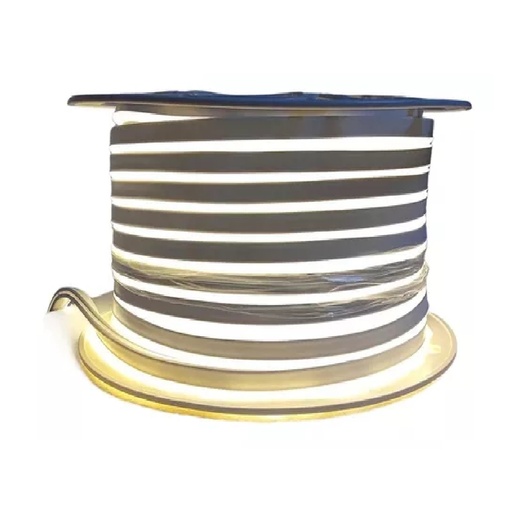 [CIN-LUC-ROLLONEON3K] CINTA LED FLEXINEON ROLLO 20MT LUZ CALIDA 3000 K IP65 120V + 4 CONECTOR REF. 9307 9045 MARCA LUCERNA