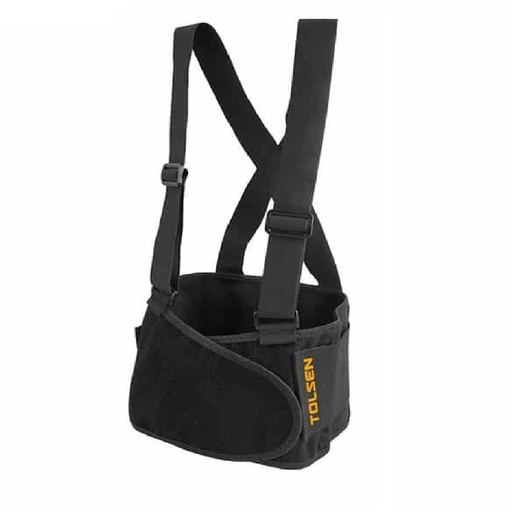 [CIN-TOL-45242] CINTURON DE SOPORTE DE ESPALDA C/ TIRANTES AJUSTABLE TALLA M - 110 CM REF. 45242 TOLSEN