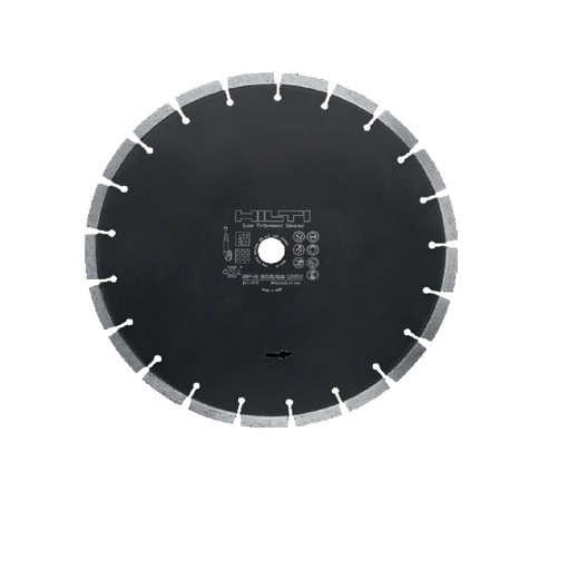[DIS-HIL-117941] DISCO DE CORTE DIAMANTADO 12" X 1" SEGMENTADO MOD. SP-S DCH REF. 117941 / 2165456 MARCA HILTI