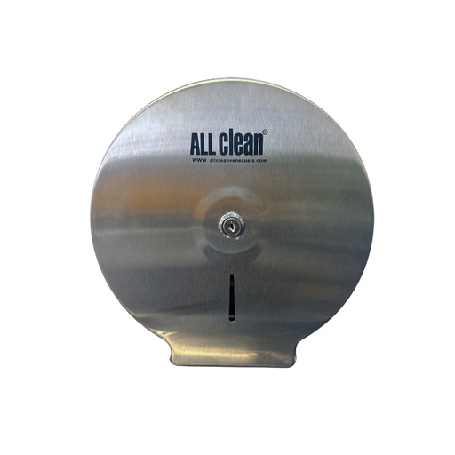 [DIS-ALL-Y4516] DISPENSADOR ACERO INOXIDABLE DE PAPEL HIGIENICO INSTITUCIONAL 9" REF. Y4516 MARCA ALL CLEAN