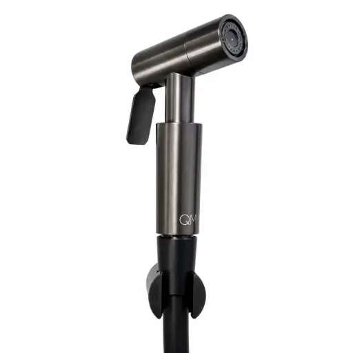 [DUC-QM-14.700.6004.GR] DUCHA TELEFONO DE MANO QM+ SERIE SUPREME GUN GREY REF. 14.700.6004.GR MARCA QUALITY METAL