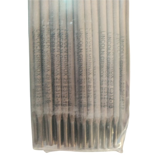 [ELEC-LIN-GRINOX29] ELECTRODO GRINOX29 - 33202 P/ ACERO INOXIDABLE E312L X 3/32" POR KILO REF. GRINOX29 / 025108 LINCOLN