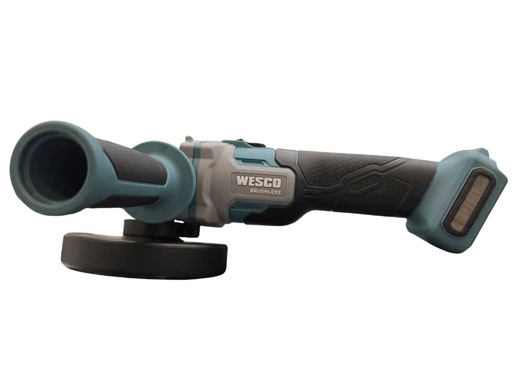 [ESM-WES-WS2890.9] ESMERIL INALAMBRICO 4 1/2" 115MM 18 V BRUSHLESS NO INCLUYE CARGADOR NI BATERIA REF. WS2890.9 WESCO