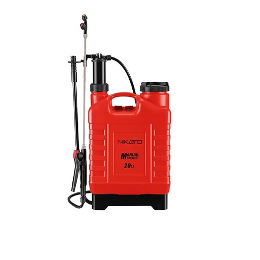 [FUM-NIK-NIK-MS20L] FUMIGADORA / ASPERJADORA DE ESPALDA MANUAL 20 LTS REF. NIK-MS20L / 133462 MARCA NIKATTO