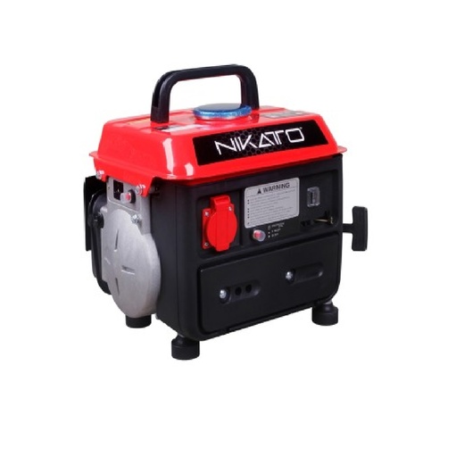 [GEN-NIK-NIK-950G] GENERADOR ELECTRICO 900 W GASOLINA TANQUE 4.2 LTS 60 HZ 120V REF. NIK-950G / 109825 MARCA NIKATTO