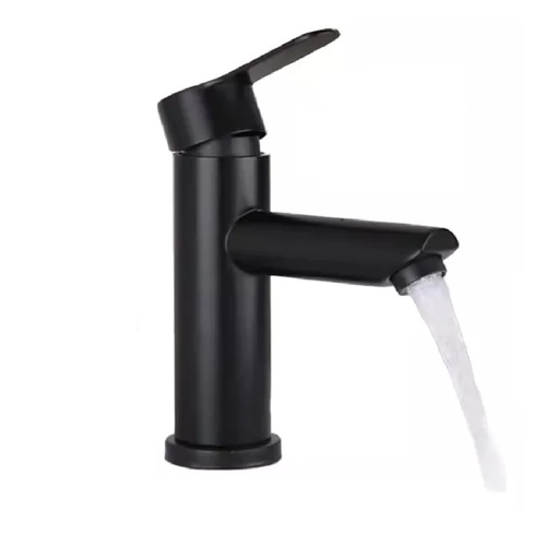 [GRI-NOV-NVGRI9802] GRIFERIA MONOMANDO BAJO PARA LAVAMANO SERIE SIRUS NOIR / NEGRO MATE REF NVGRI9802 MARCA NOVA