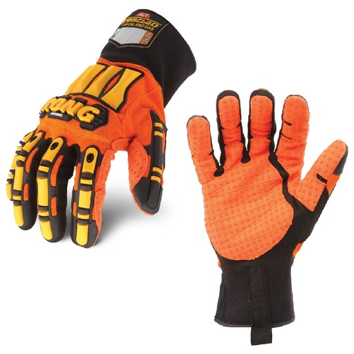 [GUA-IRO-SDX2-05-XL] GUANTES P/ MECANICO ANTICORTES OIL / GAS KONG ORIGINAL NARANJA T- XL REF SDX2-05-XL /811053 IRONCLAD