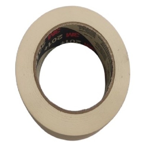 [TIR-3M-201-1-12] TIRRO O CINTA DE ENMASCARAR DE 1 1/2" X 55 MTS BLANCO MASKING TAPE 201 REF. CIN-752 MARCA 3M